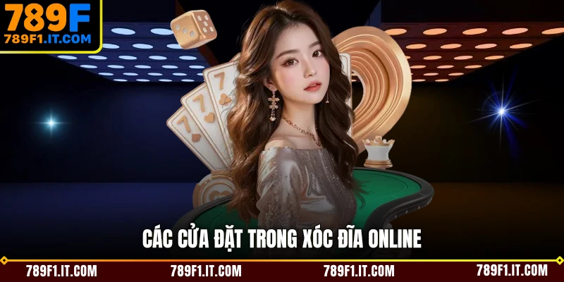Các cửa đặt cược trong game xóc đĩa online.