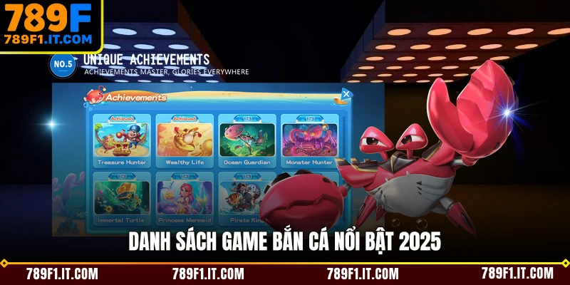 Danh sách game bắn cá nổi bật 2025